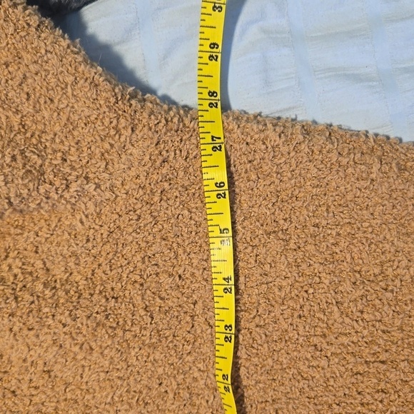 SKIMS Cozy Knit Lounge Zip Up Hoodie Camel Brown-Size 2x/3x - Picture 14 of 14